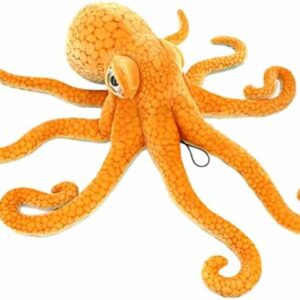Giant Octopus King of the Oceans Plush yellow colour, good quality and very comfortable