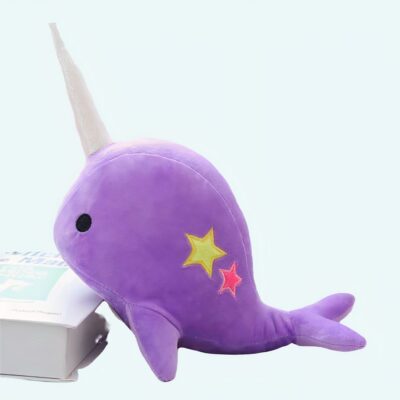Unicorn Whale Plush Purple Unicorn Whale Plush Animals a7796c561c033735a2eb6c: Purple