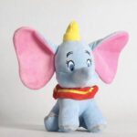 2 Dumbo the blue and grey elephant plush Disney Plush Material: Cotton