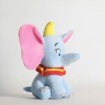 2 Dumbo the blue and grey elephant plush Disney Plush Material: Cotton
