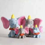 2 Dumbo the blue and grey elephant plush Disney Plush Material: Cotton