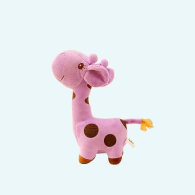 purple giraffe plush
