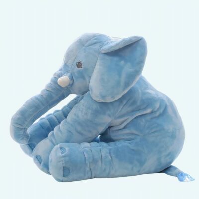 Elephant Plush Pillow Blue Elephant Plush Animals 87aa0330980ddad2f9e66f: 40cm|60cm|80cm