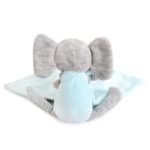 Blue elephant plush toy Elephant plush animal Materials: Cotton