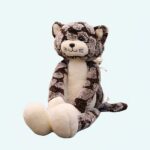 Brown long-legged plush cat Plush Cat Plush Animals a7796c561c033735a2eb6c: Brown