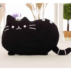 Cute black plush cat plush Cat plush Animals a7796c561c033735a2eb6c: Black