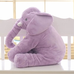 Elephant Plush Pillow Purple Elephant Plush Animals 87aa0330980ddad2f9e66f: 40cm|60cm|80cm