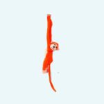 Monkey plush kawaii long tail orange Monkey plush Animals a7796c561c033735a2eb6c: Orange