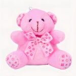 Plush Bear Key Chain Pink Plush Bear Plush Animals a7796c561c033735a2eb6c: Pink