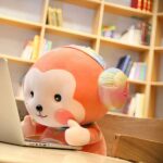 Peluche singe rouge kawaii Peluche Singe Peluche Animaux a7796c561c033735a2eb6c: Rouge