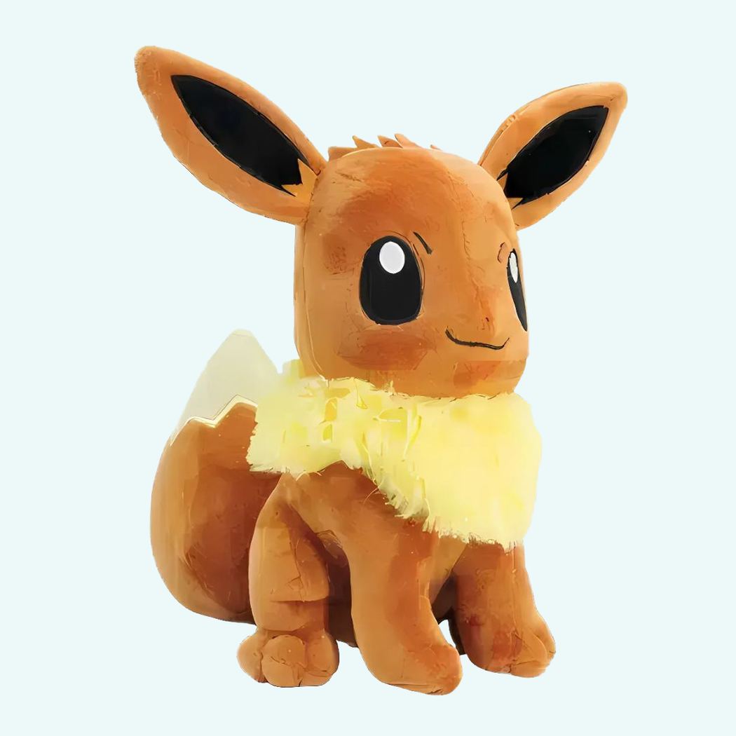 Eevee Cute Plush 13 Inch | Pokémon Img 11 2024 peluche Evoli trop mignonne de 34 cm 3