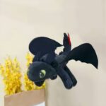 Peluche dragon Krokmou noir Peluche Dragon Peluche Fantastique 87aa0330980ddad2f9e66f: 35cm|45cm|60cm