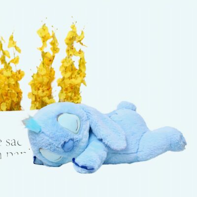 Large Sleeping Stitch Plush Disney Plush Material: Cotton