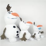 Set of 3 Olaf plush toys Olaf plush Disney Snow Queen Plush Materials: Cotton