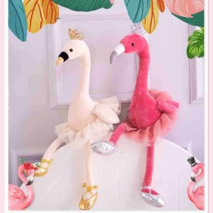 Peluche Flamant Rose blanche Peluche Flamant Rose Peluche Animaux 87aa0330980ddad2f9e66f: 35cm
