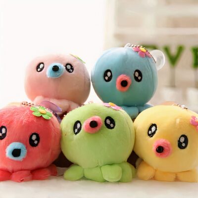 Cute octopus plush key ring blue Plush Animals Plush Octopus Age range: > 3 years