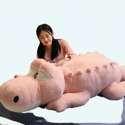 Giant Crocodile Plush Pink Plush Crocodile Plush Animals 87aa0330980ddad2f9e66f: 100cm|60cm|90cm