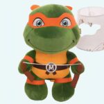 Peluche Tortue Ninja Michelangelo Peluche Tortue Peluche Animaux 87aa0330980ddad2f9e66f: 25cm|35cm