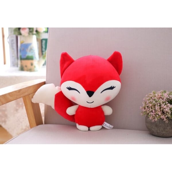 Small red kawaii fox plush toy too cute Fox plush toy Animals a7796c561c033735a2eb6c: Red