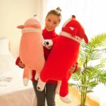 Peluche Renard Kawaii Rouge Peluche Renard Peluche Animaux 87aa0330980ddad2f9e66f: 35cm|50cm