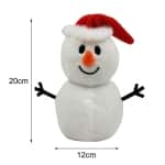Reversible Snowman Plush - Father Christmas Plush a7796c561c033735a2eb6c: Red