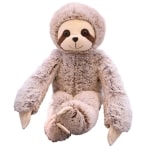 Soft Sloth Plush Monkey Plush Animals a7796c561c033735a2eb6c: Brown