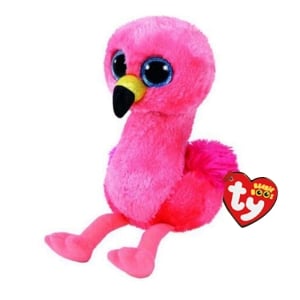 TY Flamingo Plush Pink Plush Animal Materials: Cotton