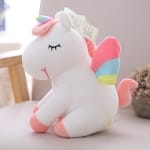 White Rainbow Unicorn Plush Fantastic Plush Size: 25cm