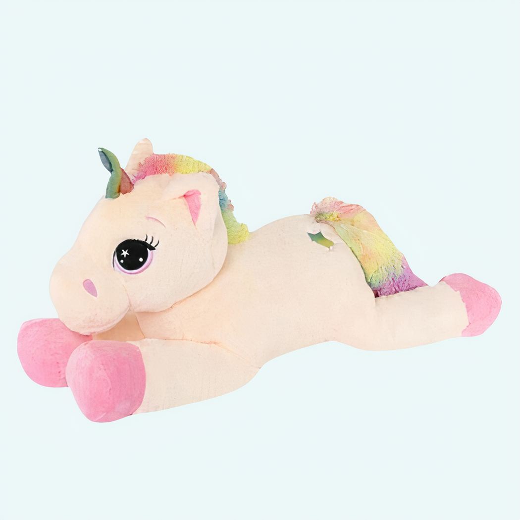 Soft rainbow unicorn plush IMG peluche licorne arc en ciel toute douce 1