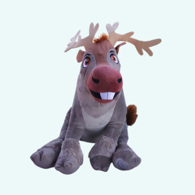 Sven the Christmas Reindeer Plush Snow Queen Plush Disney Christmas Plush Grey