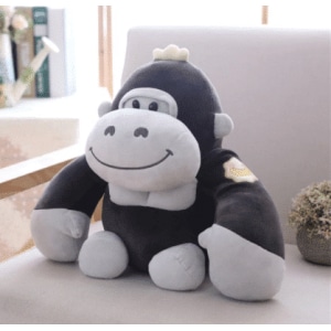 Black Gorilla Plush Monkey Plush Animals a7796c561c033735a2eb6c: Black
