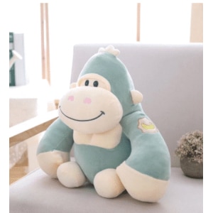 Blue Gorilla Plush Monkey Plush Animals a7796c561c033735a2eb6c: Black