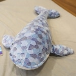 Blue Mosaic Whale Plush Animal Plush 87aa0330980ddad2f9e66f: 50 cm|70cm|90cm