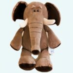 Elephant Plush Chewable Plush Elephant Plush Animals 87aa0330980ddad2f9e66f: 25cm