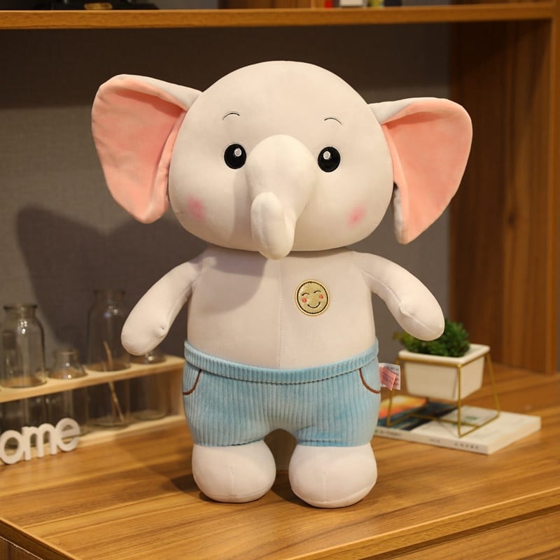 Cute Elephant Plush Animal Plush Material: Cotton