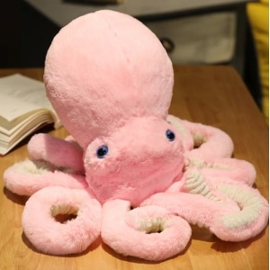 Cute Pink Octopus Plush Animal Plush 87aa0330980ddad2f9e66f: 30cm|45cm|65cm|90cm