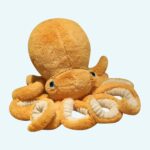 Cute Yellow Octopus Plush Animal Plush 87aa0330980ddad2f9e66f: 30cm|45cm|65cm|90cm