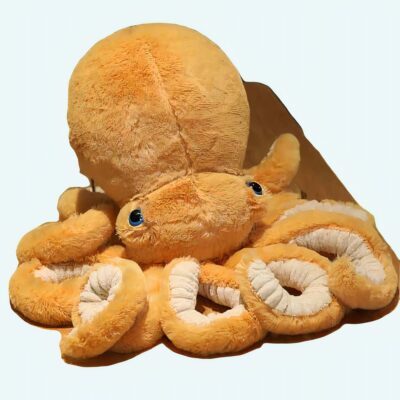 Cute Yellow Octopus Plush Animal Plush 87aa0330980ddad2f9e66f: 30cm|45cm|65cm|90cm