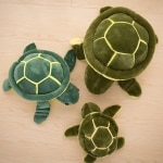 Green turtle plush turtle plush animal Materials: Cotton