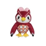 Owl plush burgundy Owl plush Animals Material: Cotton
