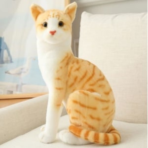 Plush orange tabby cat Plush Cat Plush Animals 87aa0330980ddad2f9e66f: 20cm|35cm