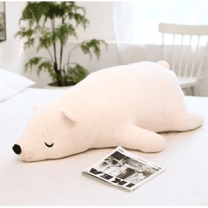 Plush Sleeping Bear Plush Animal 87aa0330980ddad2f9e66f: 50cm|60cm|70cm|90cm