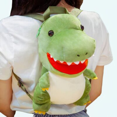 Tyrannosaurus plush backpack Age range: > 3 years