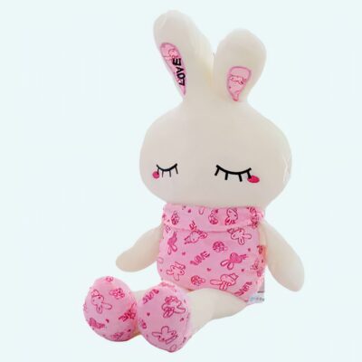 Rabbit plush pink light up Rabbit plush animals 87aa0330980ddad2f9e66f: 75cm