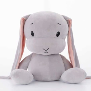 Baby rabbit plush grey Plush Rabbit Plush Animals 87aa0330980ddad2f9e66f: 30cm|50cm