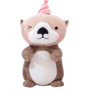 Otter plush with hat Otter plush Animals Age range: > 3 years