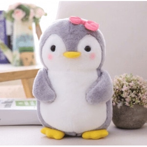 Penguin Plush Pink Bow Penguin Plush Animals 87aa0330980ddad2f9e66f: 25cm|45cm