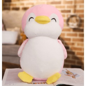 Pink Smiling Penguin Plush Animal Plush 87aa0330980ddad2f9e66f: 30cm|45cm|55cm