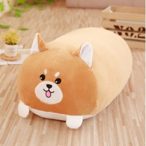 Peluche chien oreiller Peluche Chien Peluche Animaux 87aa0330980ddad2f9e66f: 30cm|60cm|90cm