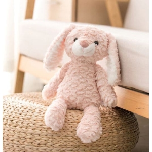 Soft pink bunny plush Rabbit Plush Animals 87aa0330980ddad2f9e66f: 36cm